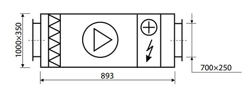 Приточная установка Komfovent Verso S 2100-F-E/22.5 Приточная установка Komfovent Verso S 2100-F-E/22.5